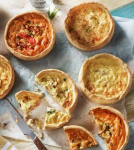 VEGETABLE DOUGH QUICHE / Cauliflower & Brocoli